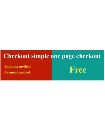 Checkout simple (one page checkout)